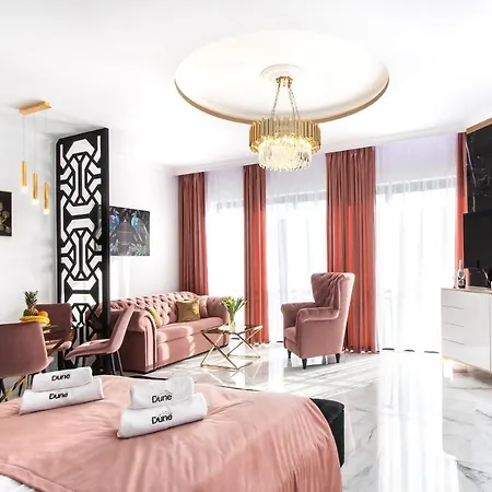 Pokoje, Apartamenty, Domki Nad Morzem Dune Resort Łeba Esterno foto