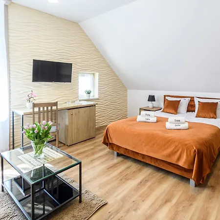 Pokoje, Apartamenty, Domki Nad Morzem Dune Resort Łeba Esterno foto