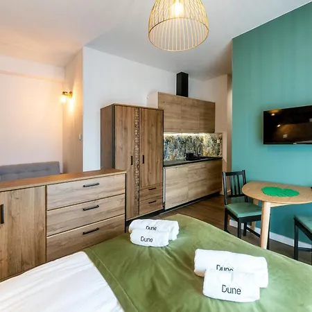 Pokoje, Apartamenty, Domki Nad Morzem Dune Resort Łeba Esterno foto