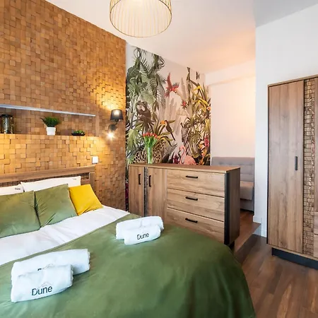 Pokoje, Apartamenty, Domki Nad Morzem Dune Resort Łeba Esterno foto