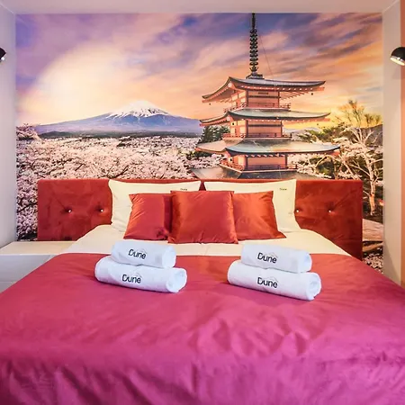 Pokoje, Apartamenty, Domki Nad Morzem Dune Resort Łeba Esterno foto